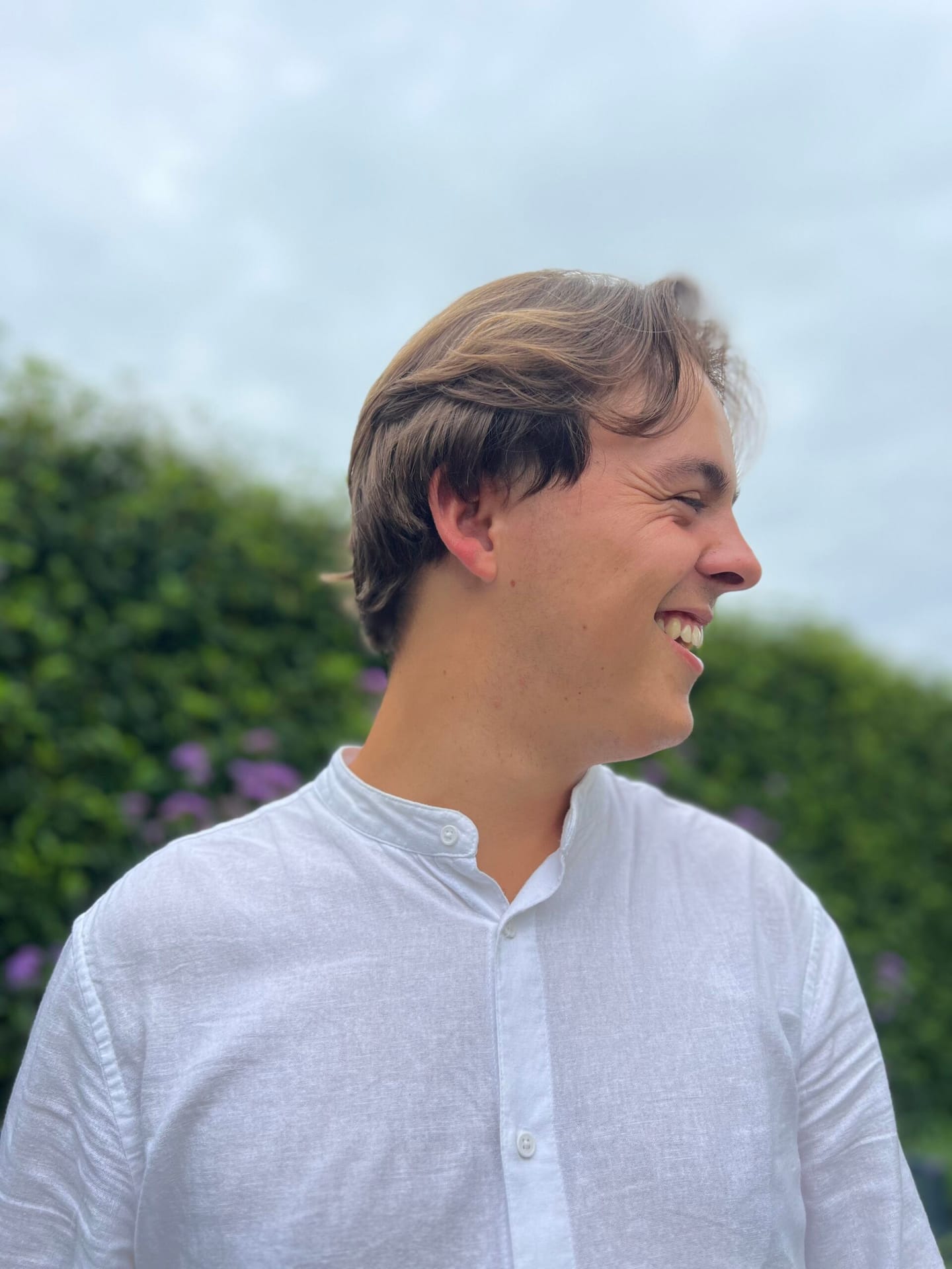 Niels Van Rompaey smiling